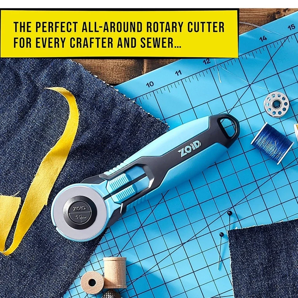 🌵3/$15 ZOID Rotary 45 mm Cutter in Blue and Black ( see description)